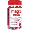 Image de MAG 2 - Gommes framboise - Anti-nervosité et anti-fatigue - Sans sucres ajoutés - Complément alimentaire à base de magnésium et vitamine B6 - 45 gommes