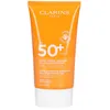 Image de Clarins Sun Care Body Crème Solaire Jeunesse Très Haute Protection SPF 50+