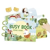 Image de Janod Busy Book Ferme Français / Anglais