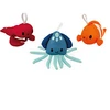 Image de Janod Lot de 3 Eponges de Bain Animaux Marins