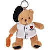 Image de Doudou et Compagnie Porte-clés Peluche Ours Chef avec Baguette