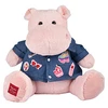 Image de Histoire d'Ours Hippo Pink Mallow - 38 cm