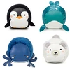 Image de Little Big Friends Set de 4 Balles Doudou Les Dooballs - Océan