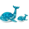 Image de Cloud b Peluche Veilleuse Tranquil Whale Family Blue