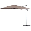 Image de Parasol déporté "Sun 3" - 3 x 3 m - Taupe