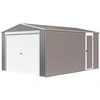 Image de Garage métal "Nevada" avec porte roulante - 15,61m²