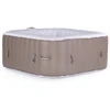 Image de SPA GONFLABLE MONAC EN PVC - 6 PLACES - TAUPE/CREME