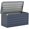 Image de Coffre de jardin métal "Store" - 680 L - 165 x 69 x 60 cm - Gris