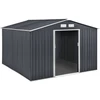 Image de Abri de jardin métal "Vegas" - 7,06 m² - Gris