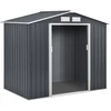 Image de Abri de jardin métal "Vegas" - 2,7 m² - Gris