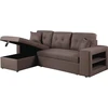 Image de Canapé d'angle convertible/réversible "Axel" - 3 places - Taupe