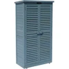 Image de Armoire de jardin "Space" - 87 x 46.5 x 160 cm - Bleu ciel