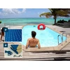 Image de Piscine bois " Cordoue " - 3.48 x 2.15 x 1.18 m + Bâche à bulles 180 µ - Bâche hiver 280 g/m²