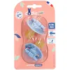 Image de Dodie® Gaia Sucette Caoutchouc Ciel Étoilé 6-36 Mois DUO