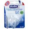 Image de dodie® Tétine Initiation+ ronde 3 vitesses anti-colique +6 mois
