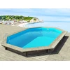 Image de Piscine bois " Brazilia 130 " 5.86 x 3.86 x 1.31 m