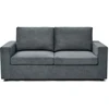 Image de Canapé convertible express en tissu "Elena" - 3 places - Couchage 140 cm - Gris