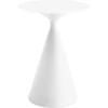 Image de Table haute bistro de jardin  80 cm "Néora" - Blanc