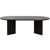 Image de Table basse en bois "Sable" - 60 x 119 x 40 cm - Bois Noir