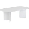 Image de Table basse en bois "Sable" - 60 x 119 x 40 cm - Blanc