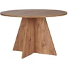 Image de Table à manger en bois "Virella" - 120 x 120 x 75 cm - Pin atlantique