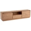 Image de Meuble TV en bois "Vanguard" - 160 x 29 x 42 cm - Pin atlantique