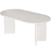 Image de Table à manger en bois "Sablin" - 180 x 89 x 75 cm - Bois Blanc