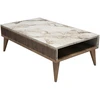 Image de Table basse en bois "Milan" - 105 x 60 x 34 cm - NoyerBlanc