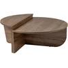 Image de Table basse en bois "Orion" - 90 x 60 x 30 cm - Noyer