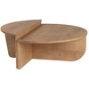 Image de Table basse en bois "Orion" - 90 x 60 x 30 cm - Chêne miel