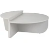 Image de Table basse en bois "Orion" - 90 x 60 x 30 cm - Blanc