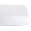 Image de Kadolis Drap Housse en Coton Bio Blanc - 70 x 140 cm