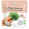 Image de Popote Les Petits Morceaux Carottes et Riz Complet - 190 g