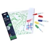 Image de Super Petit Mini Set de Table à Colorier et ses 4 feutres - Les Dinosaures