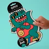 Image de Omy Sticker Activity Book - Dinos
