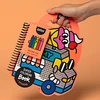 Image de Omy Super Coloring & Stickers Book - Yummy