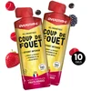 Image de Boîte de 10 gels énergétiques Overstim.s Coup de fouet Effort Intense sachet 34g Boite de 10 Fruits rouges