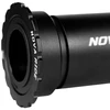 Image de Boitier pédalier vélo route Nova Ride CBB BB86 Shimano céramique noir Pressfit BB86-BB92 41x86-92 Shimano et Rotor axe 24mm