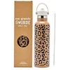 Image de Atelier Wagram Gourde Inox Léopard Marron - 600 ml