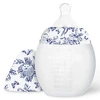 Image de Elhée Biberon BibRond Toile de Jouy Bleu - 240 ml