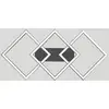Image de GEA LUCE AFRODITE Applique murale 3 carrée, LED, FAFPT2,