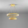 Image de GEA LUCE CRISEIDE Suspension à 2 sources lumineuses, LED, CRISEIDE S/2P O,