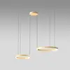 Image de GEA LUCE CRISEIDE Suspension à 2 sources lumineuses en décalage, LED, CRISEIDE S/2D O,