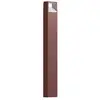 Image de GEA LUCE GES Potelet rectangulaire à 1 source lumineuse, GU10, GES1162,