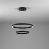 Image de GEA LUCE CRISEIDE Suspension à 2 sources lumineuses, LED, CRISEIDE S/2P N,