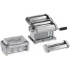 Image de Pastaset, Machine à Pâtes Manuelle avec Accessoires Ravioli et Spaghetti inclus