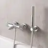 Image de Fortis Brera Grip Mitigeur thermostatique de baignoire pour 2 sorties, en applique, 7G111THPC,