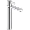 Image de Duravit DE1030002010 Neo Mitigeur monocommande, Robinet lavabo, Taille L (Hauteur de Sortie 206 mm), Chromé, L