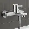 Image de Duravit D-Neo Mitigeur de baignoire en applique, Mitigeur monocommande, DE5230000010,
