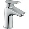 Image de Duravit No.1 Mitigeur monocommande de lavabo, Robinet lavabo, Taille S (hauteur de sortie 91 mm), salle de bain, Robinet salle bain, robinet à économie d'énergie (FreshStart), robinetterie, chromé